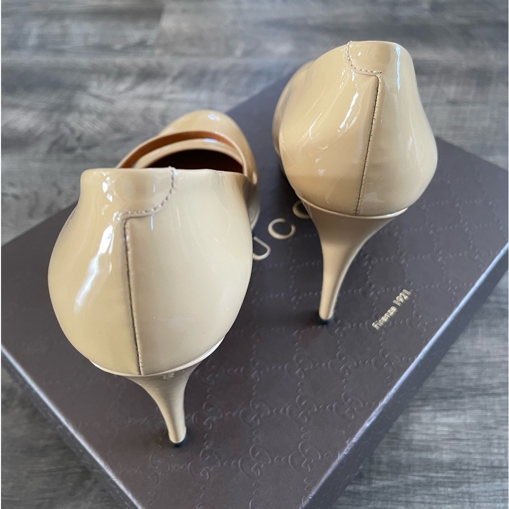 Gucci Tan Heels Sleek Design - Picture 12 of 16